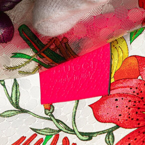 GUCCI Pink Leather Tote Bag - Picture 6 of 8